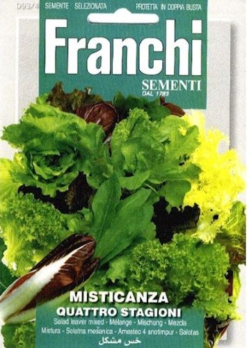 Leaf Salad Mix Misticanza Quattro Stagioni Seeds